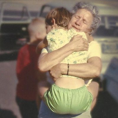 Gramma and Kyla Big Hug